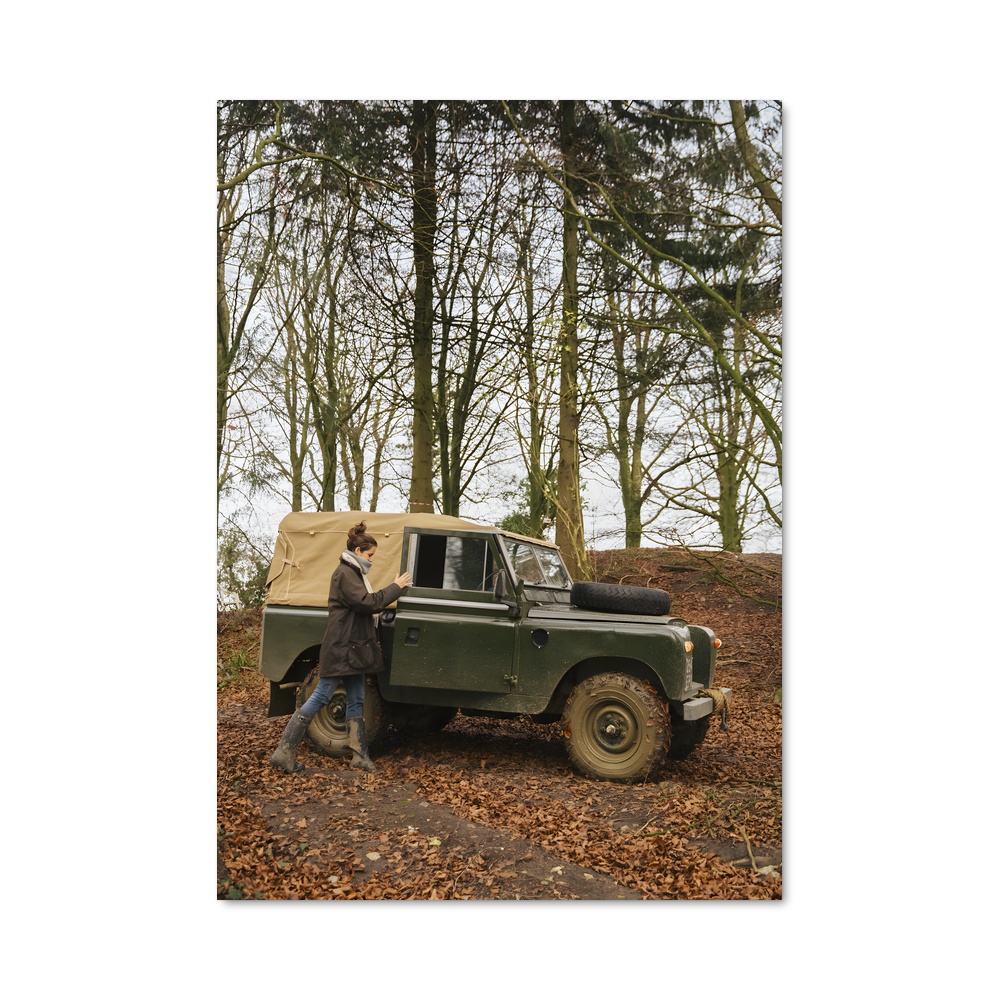 Poster Aventurier au Volant